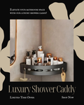 No-Drill Shower Caddy - Luxury Edition