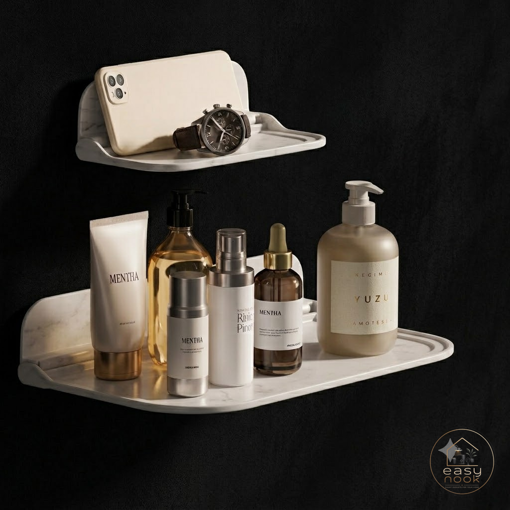 Folding Wall-Mount Shelf – Space-Saving Storage That Disappears When Not in Use