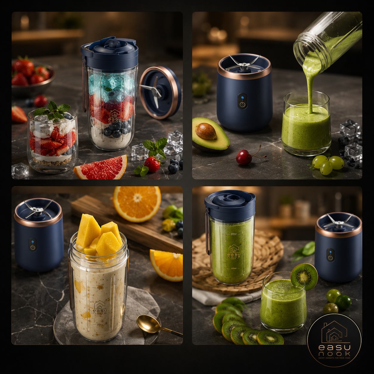 Portable USB Blender Bottle – Fresh Smoothies Anywhere