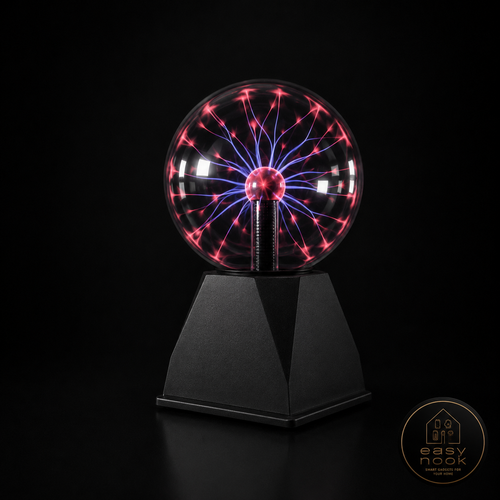 3/4/5/6 Inch Magic Plasma Ball Lamp LED Atmosphere Night Light Only Touch Sensitive Glass Plasma Light Bedroom Decor Kids Gifts