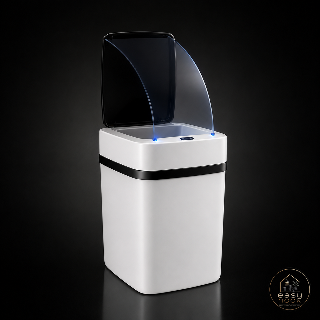 13L Smart Sensor Trash Can Waterproof Automatic Touchless Waste Bin Garbage Dustbin For Kitchen Bathroom Living Room Office