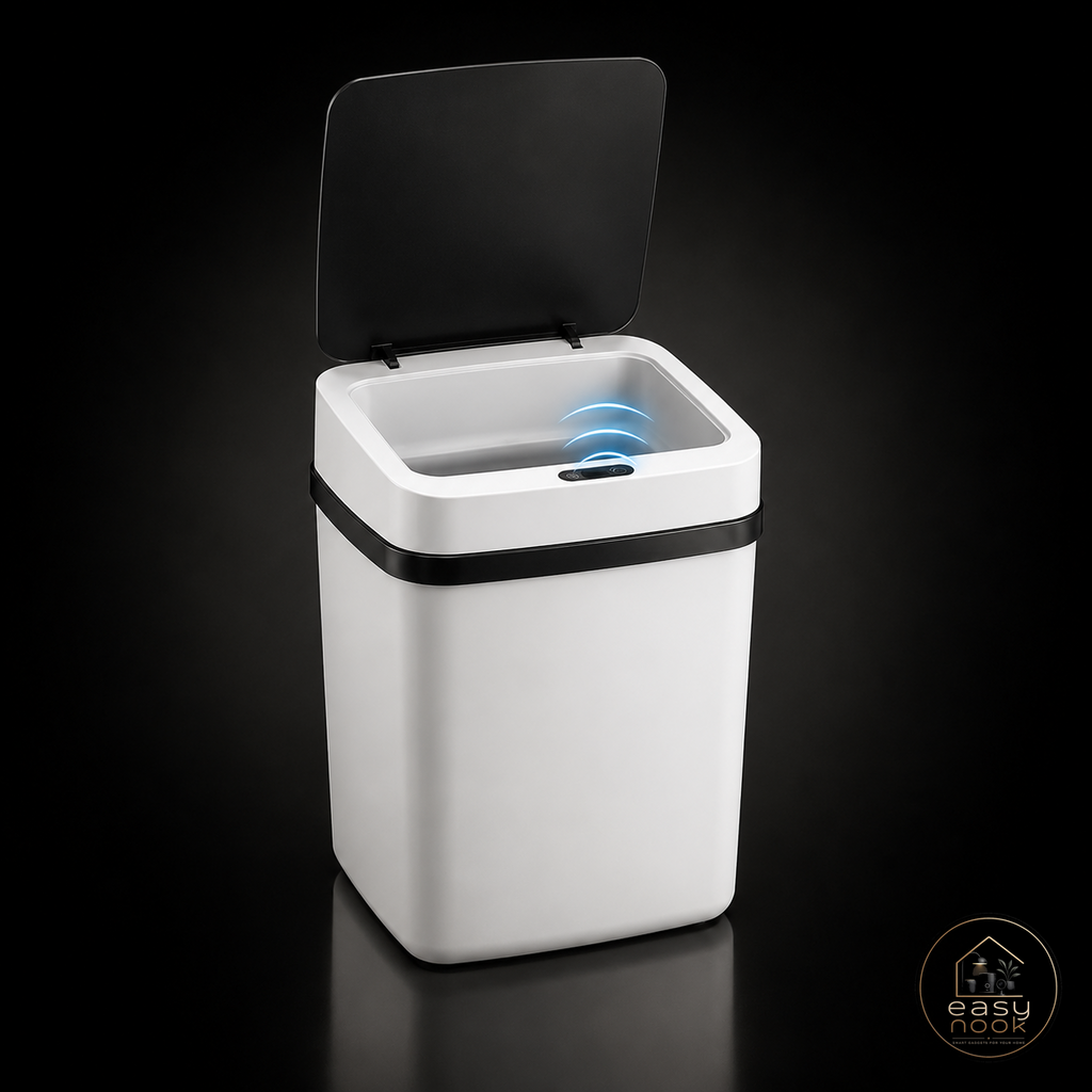 13L Smart Sensor Trash Can Waterproof Automatic Touchless Waste Bin Garbage Dustbin For Kitchen Bathroom Living Room Office